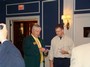 DG Dave Clifton presenting AG Ron with the Bequest Society Crystal